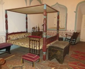 Bedroom in California 1800s