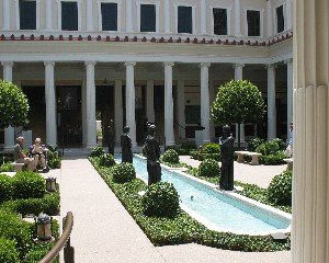 center court getty villa museum