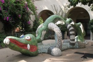 Dragon sculpture Balboa Park San Diego