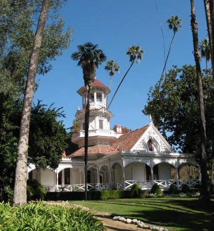 Lucky Baldwin's home 