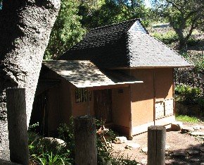 Tea house Santa Barbara Botanic garden