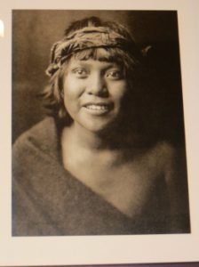 Tongva girl photo san gabriel museum