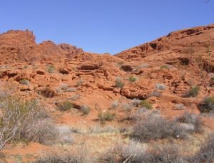 Valley of Fire red rock sandstone
