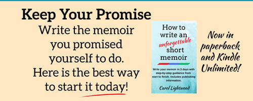Keep promise write memoir ebook and paperback